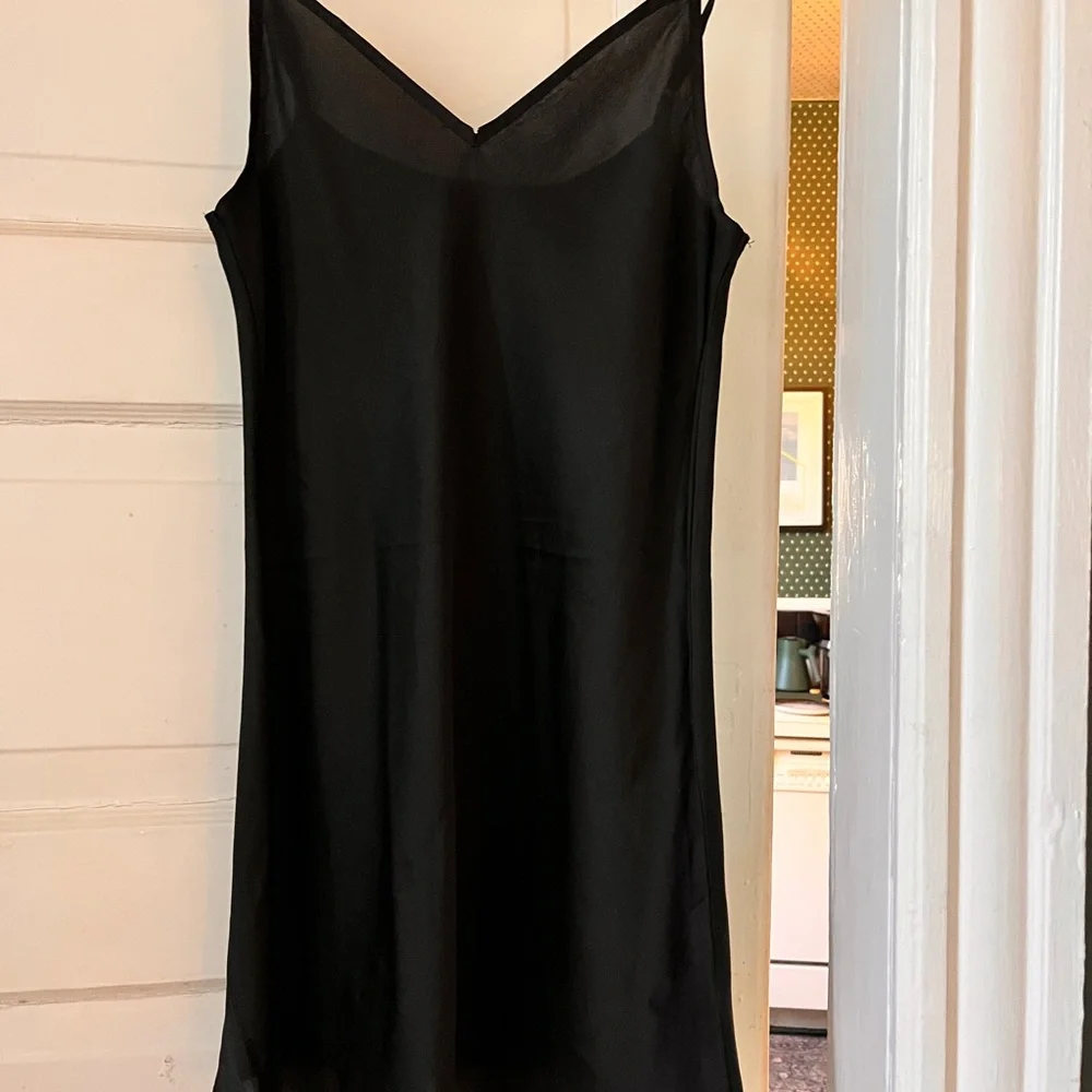 All Saints Noushka black and silver sequins mini dress size 6 - Picture 9 of 11